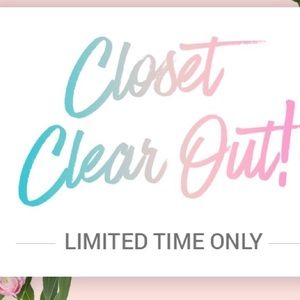 This week only. Closet is 20% off.